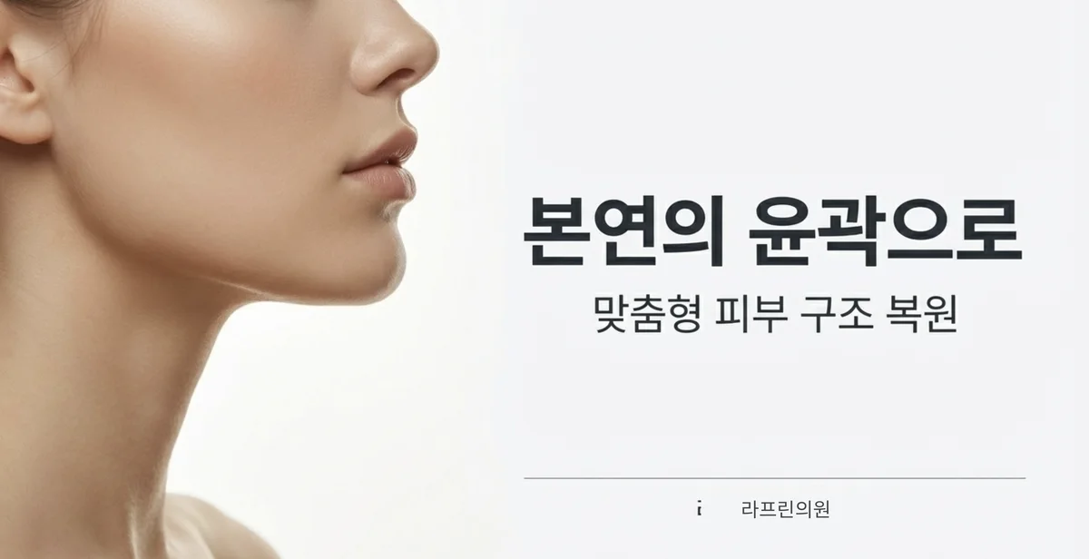 본연의 윤곽으로 - 라프린의원 맞춤형 피부 구조 복원